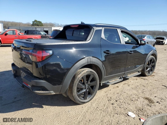 2023 Hyundai Santa Cruz NIGHT with VIN 5NTJCDAF3PH055739, listed as a Copart auction lot 45106975 with 0 mi miles and Salvage Title. Bid and sale history available at carsss.com. Image 3.