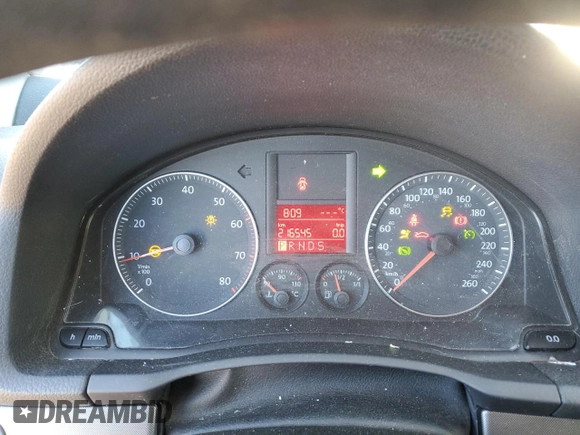 2007 Volkswagen Rabbit с VIN WVWDR71K37W195969, выставлен на аукционе Copart как лот 41413485 с пробегом 216 545 миль миль и Списание • Salvage title. История ставок и продаж доступна на DreamBid. Изображение 9.