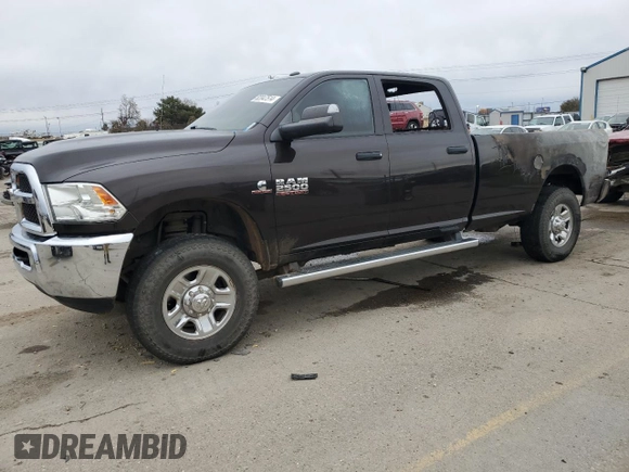 2017 Ram 2500 Tradesman with VIN 3C6UR5HL8HG590269, listed as a Copart auction lot 82047514 with 0 mi miles and Salvage Title. Bid and sale history available at carsss.com. Image 1.