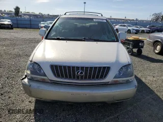 1999 Lexus RX 300 Luxury SUV with VIN JT6HF10U2X0056131, listed as a Copart auction lot 44263595 with 189,453 mi miles and Salvage Title. Bid and sale history available at carsss.com. Image 5.