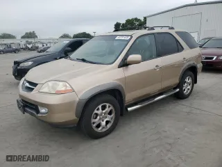 2001 Acura MDX Touring Pkg with VIN 2HNYD18851H507796, listed as a Copart auction lot 53731425 with 195,823 mi miles and Salvage Title. Bid and sale history available at carsss.com. Image 1.