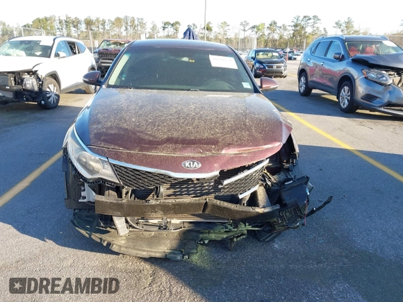 2018 Kia Optima LX with VIN 5XXGT4L34JG187455, listed as a IAAI auction lot 41848130 with 137,250 mi miles and . Bid and sale history available at DreamBid. Image 12.