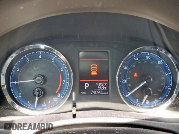 2019 Toyota Corolla L with VIN 2T1BURHEXKC242935, listed as a Copart auction lot 60103185 with 74,090 mi miles and Salvage title. Bid and sale history available at DreamBid. Image 9.