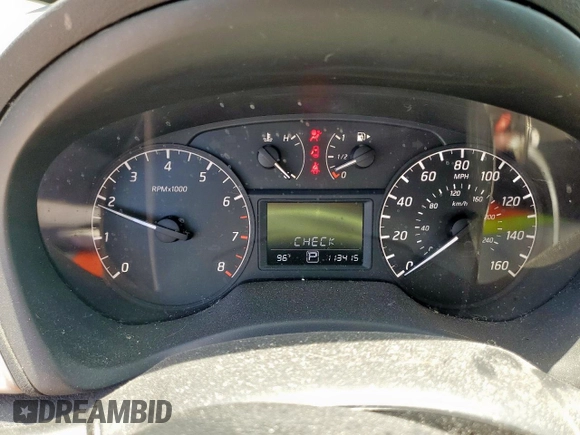 2017 Nissan Sentra SV with VIN 3N1AB7AP0HY309099, listed as a Copart auction lot 65089515 with 113,415 mi miles and Salvage title. Bid and sale history available at DreamBid. Image 9.