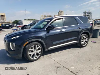2021 Hyundai Palisade SEL with VIN KM8R4DHE4MU223820, listed as a Copart auction lot 60308205 with 76,043 mi miles and Salvage title. Bid and sale history available at DreamBid. Image 1.