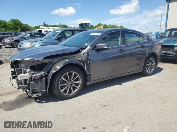 2019 Acura TLX with VIN 19UUB1F33KA003993, listed as a Copart auction lot 56458305 with 118,466 mi miles and Salvage title. Bid and sale history available at DreamBid. Image 1.