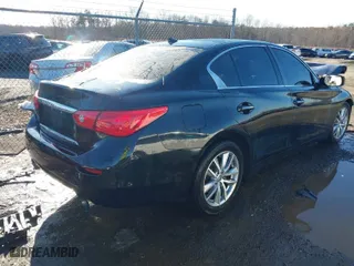 2017 Infiniti Q50 3.0t Premium with VIN JN1EV7AR1HM830300, listed as a IAAI auction lot 41590557 with 78,385 mi miles. Bid and sale history available at carsss.com. Image 4.
