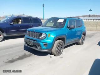2021 Jeep Renegade Latitude with VIN ZACNJDBB1MPM77865, listed as a IAAI auction lot 41743614 with 51,223 mi miles. Bid and sale history available at carsss.com. Image 17.