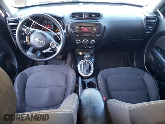 2015 Kia Soul with VIN KNDJN2A26F7172308, listed as a Copart auction lot 46660195 with 85,640 mi miles and Salvage Title. Bid and sale history available at carsss.com. Image 8.