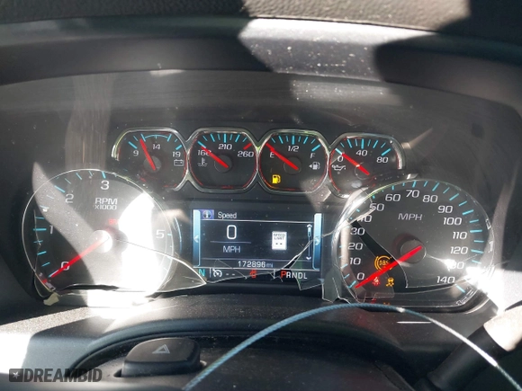 2017 Chevrolet Silverado 1500 LT with VIN 1GCVKREC3HZ307662, listed as a IAAI auction lot 41333606 with 172,896 mi miles. Bid and sale history available at carsss.com. Image 7.
