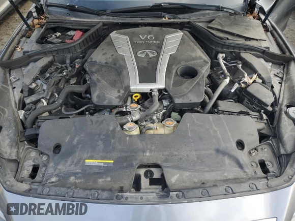2017 Infiniti Q50 3.0t Signature Edition with VIN JN1EV7AR4HM837063, listed as a Copart auction lot 82882464 with 101,291 mi miles and Salvage Title. Bid and sale history available at carsss.com. Image 11.