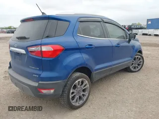 2020 Ford EcoSport Titanium z VIN MAJ6S3KL5LC313843, wystawiony jako IAAI lot #42029332 z przebiegiem 61 412 mil mil oraz . Historia ofert i sprzedaży dostępna na DreamBid. Obrazek 4.