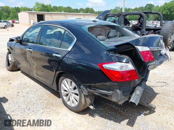 2015 Honda Accord EX-L with VIN 1HGCR2F88FA062178, listed as a IAAI auction lot 42315489 with 145,659 mi miles and . Bid and sale history available at DreamBid. Image 3.