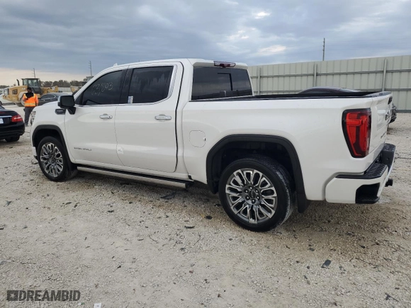 2023 GMC Sierra 1500 Denali Ultimate with VIN 1GTUUHEL8PZ158597, listed as a Copart auction lot 75350714 with 63,803 mi miles and Non Repairable. Bid and sale history available at carsss.com. Image 2.