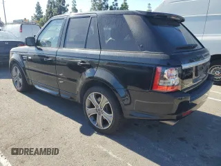 2012 Land Rover Range Rover Sport SC with VIN SALSH2E4XCA741711, listed as a Copart auction lot 80974414 with 105,967 mi miles and Clean Title. Bid and sale history available at carsss.com. Image 2.