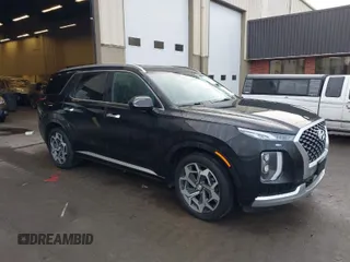 2021 Hyundai Palisade Calligraphy z VIN KM8R7DHE7MU271612, wystawiony jako IAAI lot #41603482 z przebiegiem 34 403 mil mil oraz . Historia ofert i sprzedaży dostępna na DreamBid. Obrazek 1.