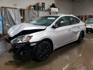 2019 Nissan Sentra SR with VIN 3N1AB7AP9KY220963, listed as a Copart auction lot 88161945 with 48,319 mi miles and Salvage Title. Bid and sale history available at carsss.com. Image 1.