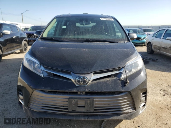 2018 Toyota Sienna XLE with VIN 5TDDZ3DC9JS198492, listed as a Copart auction lot 51182785 with 114,771 mi miles and Salvage Title. Bid and sale history available at carsss.com. Image 5.