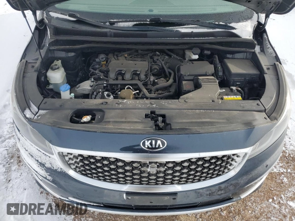 2015 Kia Sedona SX-L with VIN KNDME5C15F6056820, listed as a Copart auction lot 83827564 with 247,171 mi miles and Clean Title. Bid and sale history available at DreamBid. Image 12.