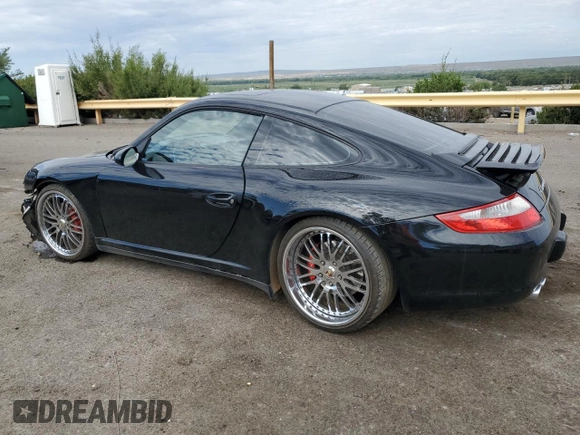 2007 Porsche 911 Carrera S with VIN WP0AB29947S731010, listed as a Copart auction lot 66933424 with 25,651 mi miles and Salvage Title. Bid and sale history available at carsss.com. Image 2.