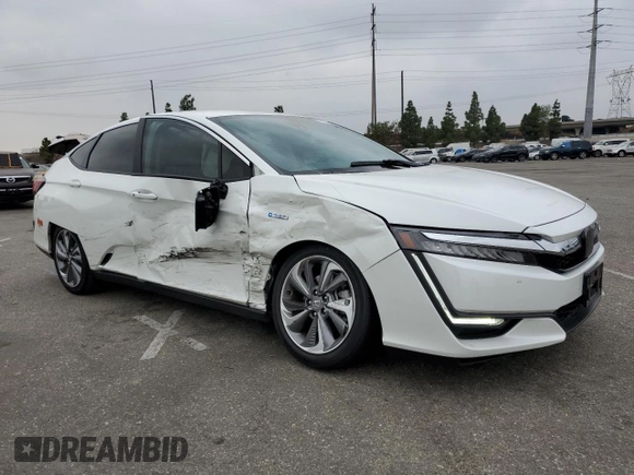2019 Honda Clarity Plug-In Hybrid with VIN JHMZC5F17KC005787, listed as a Copart auction lot 76778374 with 27,055 mi miles and Salvage Title. Bid and sale history available at carsss.com. Image 4.