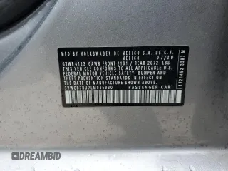 2020 Volkswagen Jetta S z VIN 3VWCB7BU7LM065930, wystawiony jako Copart lot #53300835 z przebiegiem 34 887 mil mil oraz Szkoda całkowita • Salvage title. Historia ofert i sprzedaży dostępna na DreamBid. Obrazek 12.