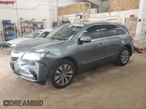 2015 Acura MDX Technology с VIN 5FRYD4H4XFB031366, выставлен на аукционе Copart как лот 59013625 с пробегом 188 073 миль миль и Списание • Salvage title. История ставок и продаж доступна на DreamBid. Изображение 1.