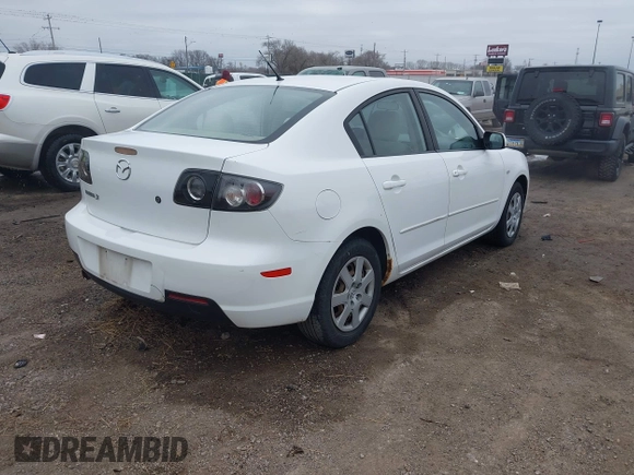 2008 Mazda 3 Sport with VIN JM1BK12F481792962, listed as a IAAI auction lot 41483591 with 279,125 mi miles and . Bid and sale history available at DreamBid. Image 4.