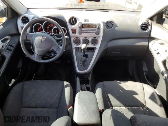 2009 Pontiac Vibe w/1SA with VIN 5Y2SP67809Z468726, listed as a Copart auction lot 76040584 with 132,311 mi miles and Salvage Title. Bid and sale history available at carsss.com. Image 8.