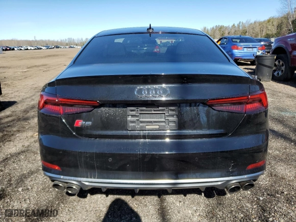 2018 Audi S5 Coupe Prestige with VIN WAUR4AF55JA090159, listed as a Copart auction lot 45726024 with 73,658 mi miles. Bid and sale history available at carsss.com. Image 6.
