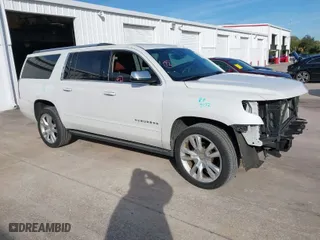 2017 Chevrolet Suburban Premier with VIN 1GNSCJKC3HR291346, listed as a IAAI auction lot 41380635 with 132,225 mi miles. Bid and sale history available at carsss.com. Image 1.