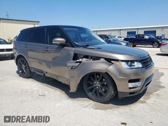 2016 Land Rover Range Rover Sport HSE with VIN SALWR2VFXGA545189, listed as a Copart auction lot 53912775 with 88,310 mi miles and Salvage Title. Bid and sale history available at DreamBid. Image 4.