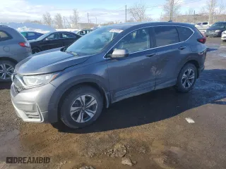 2020 Honda CR-V LX with VIN 2HKRW2H22LH240973, listed as a Copart auction lot 46816485 with 92,711 mi miles and Salvage Title. Bid and sale history available at carsss.com. Image 1.
