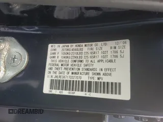 2007 Honda CR-V EX-L z VIN JHLRE38717C027070, wystawiony jako Copart lot #57657375 z przebiegiem 87 603 mil mil oraz Szkoda całkowita • Salvage title. Historia ofert i sprzedaży dostępna na DreamBid. Obrazek 13.
