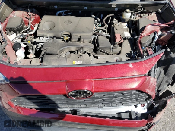 2022 Toyota RAV4 XLE with VIN JTMW1RFV0ND095383, listed as a Copart auction lot 77635504 with 30,886 mi miles and Salvage Title. Bid and sale history available at carsss.com. Image 12.