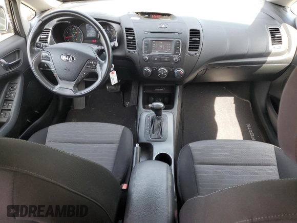 2016 Kia Forte EX with VIN KNAFX5A82G5628739, listed as a Copart auction lot 52540205 with 47,286 mi miles and Salvage Title. Bid and sale history available at DreamBid. Image 8.