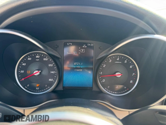 2019 Mercedes-Benz C 300 z VIN WDDWK8DB3KF827091, wystawiony jako Copart lot #57204495 z przebiegiem 114 498 mil mil oraz Czysty tytuł • Clean title. Historia ofert i sprzedaży dostępna na DreamBid. Obrazek 8.