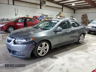 2010 Acura TSX with VIN JH4CU4F45AC002506, listed as a Copart auction lot 44153545 with 159,714 mi miles and Salvage Title. Bid and sale history available at carsss.com. Image 1.