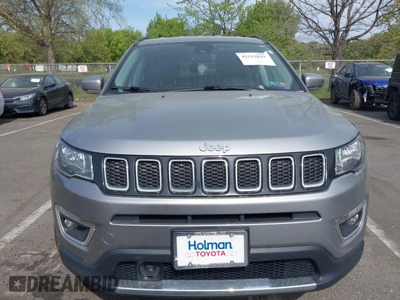 2021 Jeep Compass Limited with VIN 3C4NJDCBXMT528015, listed as a IAAI auction lot 42113829 with 72,325 mi miles and . Bid and sale history available at DreamBid. Image 12.