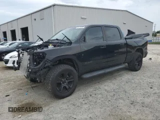 2021 Ram 1500 Lone Star with VIN 1C6SRFMTXMN579004, listed as a Copart auction lot 58419105 with 68,432 mi miles and Salvage title. Bid and sale history available at DreamBid. Image 1.