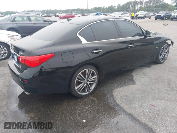 2017 Infiniti Q50 Premium z VIN JN1EV7AP0HM730316, wystawiony jako IAAI lot #42345667 z przebiegiem 123 743 mil mil oraz . Historia ofert i sprzedaży dostępna na DreamBid. Obrazek 4.