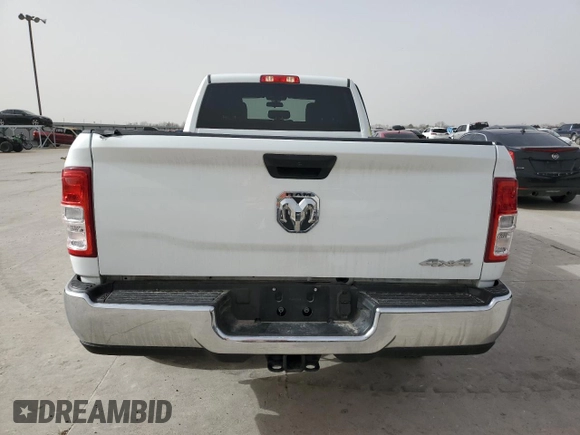2024 Ram 2500 Tradesman with VIN 3C6UR5HL8RG395452, listed as a Copart auction lot 49342615 with 3,064 mi miles and Salvage title. Bid and sale history available at DreamBid. Image 6.