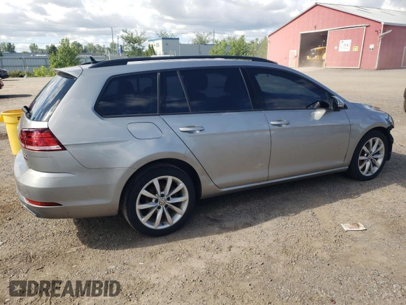 2018 Volkswagen Golf SportWagen S with VIN 3VW117AU9JM765800, listed as a Copart auction lot 42241875 with 136,390 mi miles and Salvage Title. Bid and sale history available at carsss.com. Image 3.