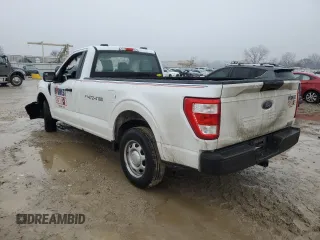 2022 Ford F-150 XL with VIN 1FTMF1CB7NKD02111, listed as a Copart auction lot 43138735 with 58,841 mi miles and Salvage Title. Bid and sale history available at carsss.com. Image 2.