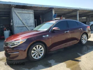 2016 Kia Optima LX with VIN 5XXGT4L34GG060276, listed as a Copart auction lot 65426975 with 129,029 mi miles and Salvage title. Bid and sale history available at DreamBid. Image 1.