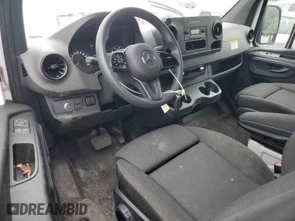 2023 Mercedes-Benz Sprinter Cargo Cargo with VIN W1Y40BHY4PT127894, listed as a Copart auction lot 63479764 with 9,003 mi miles and Salvage Title. Bid and sale history available at DreamBid. Image 8.