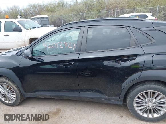 2019 Hyundai Kona SEL with VIN KM8K2CAA5KU366944, listed as a IAAI auction lot 42012927 with 78,621 mi miles and . Bid and sale history available at DreamBid. Image 14.