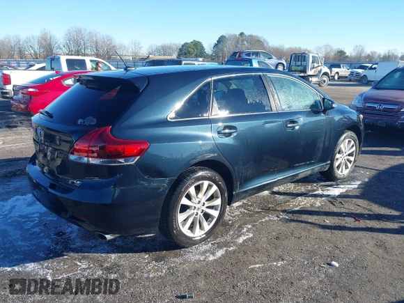 2013 Toyota Venza LE with VIN 4T3ZA3BB6DU068311, listed as a IAAI auction lot 41341099 with 194,505 mi miles. Bid and sale history available at carsss.com. Image 4.