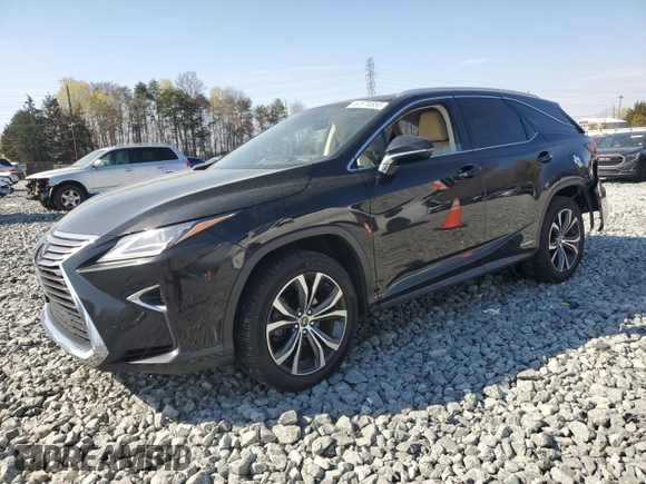 2019 Lexus RX with VIN JTJDGKCA9K2007871, listed as a Copart auction lot 50574855 with 113,140 mi miles and Salvage Title. Bid and sale history available at carsss.com. Image 1.