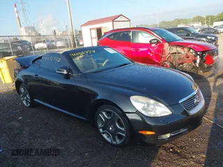 2008 Lexus SC 430 with VIN JTHFN45Y789017479, listed as a IAAI auction lot 40056777 with 148,076 mi miles and . Bid and sale history available at carsss.com. Image 1.